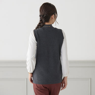 Knit Vest with Metal Buttons_13