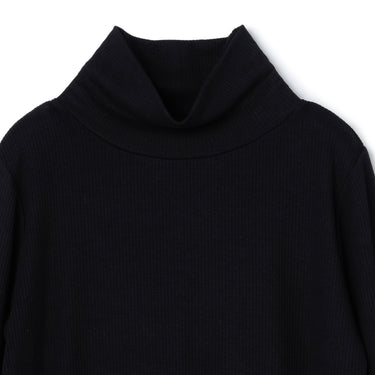 Rib Turtleneck T-Shirt_09