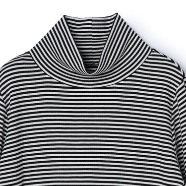 Rib Turtleneck T-Shirt_19