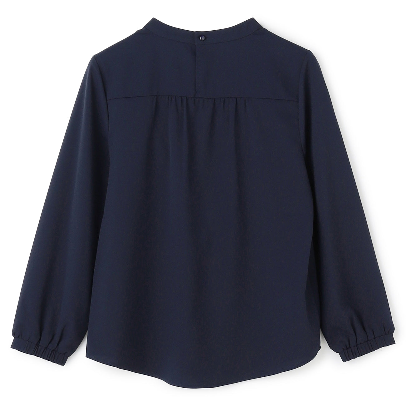 三褶荷葉邊領口可拆卸飾品襯衫_51