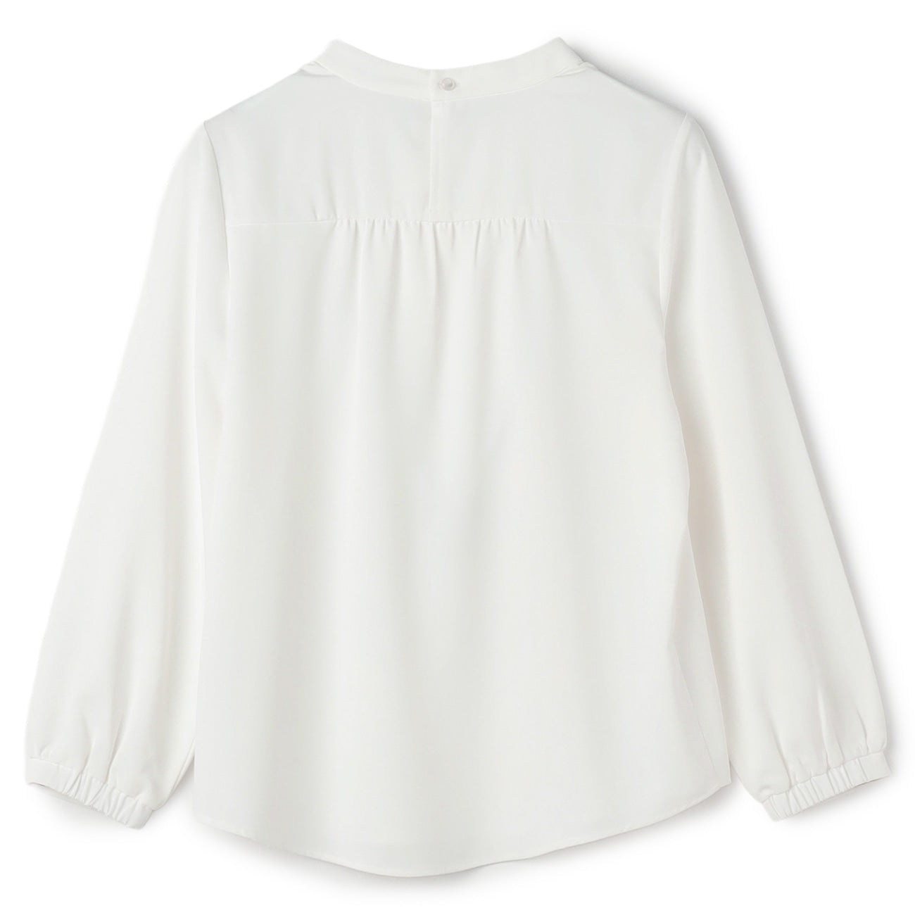 三褶荷葉邊領口可拆卸飾品襯衫_58