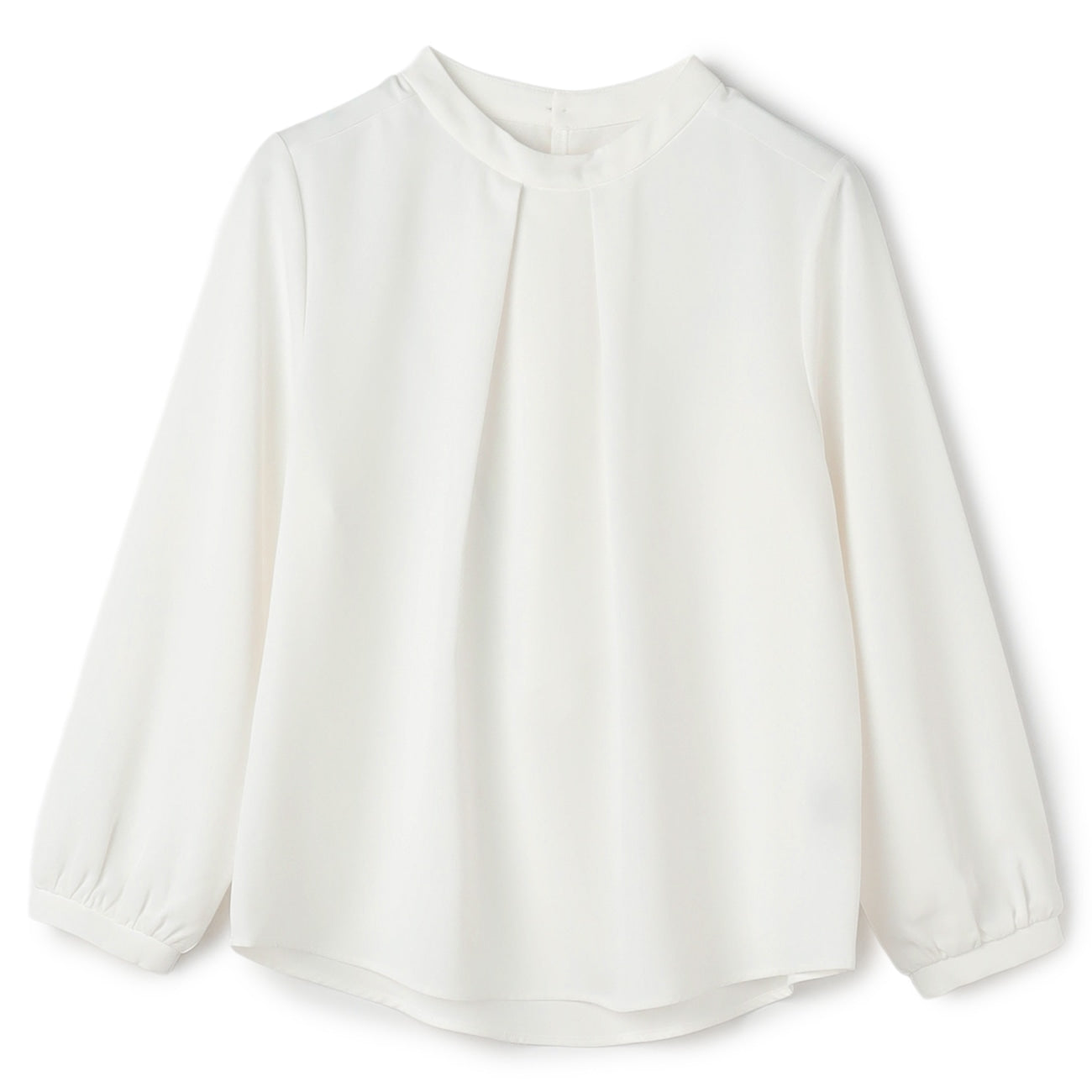 三褶荷葉邊領口可拆卸飾品襯衫_60