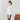 Pintucked Blouse with Metal Hook Closure_32