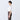 Contrast Band Collar Short Sleeve Blouse_21