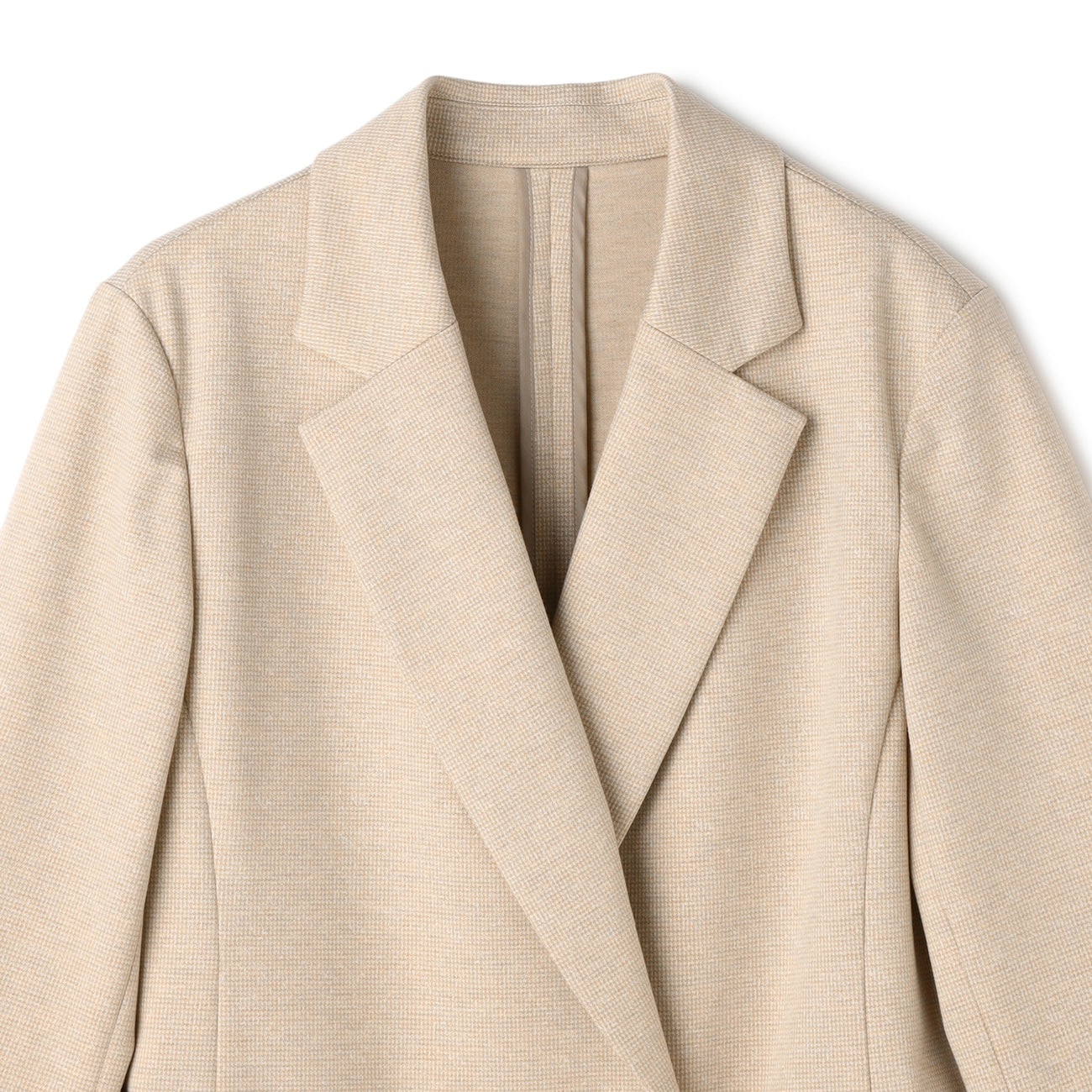 睡西服 Tweed Jersey Double Breasted外套