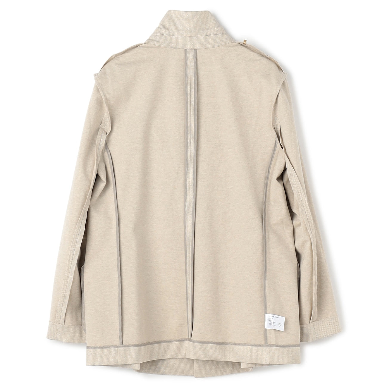 睡西服 Tweed Jersey Double Breasted外套