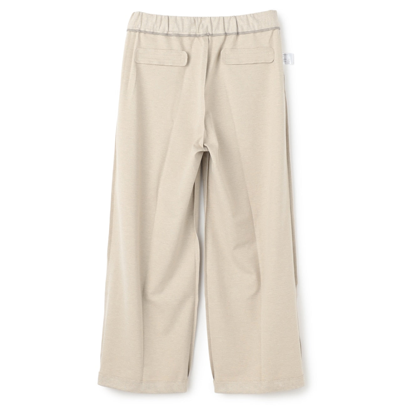 睡西服粗花呢半宽松长裤_12