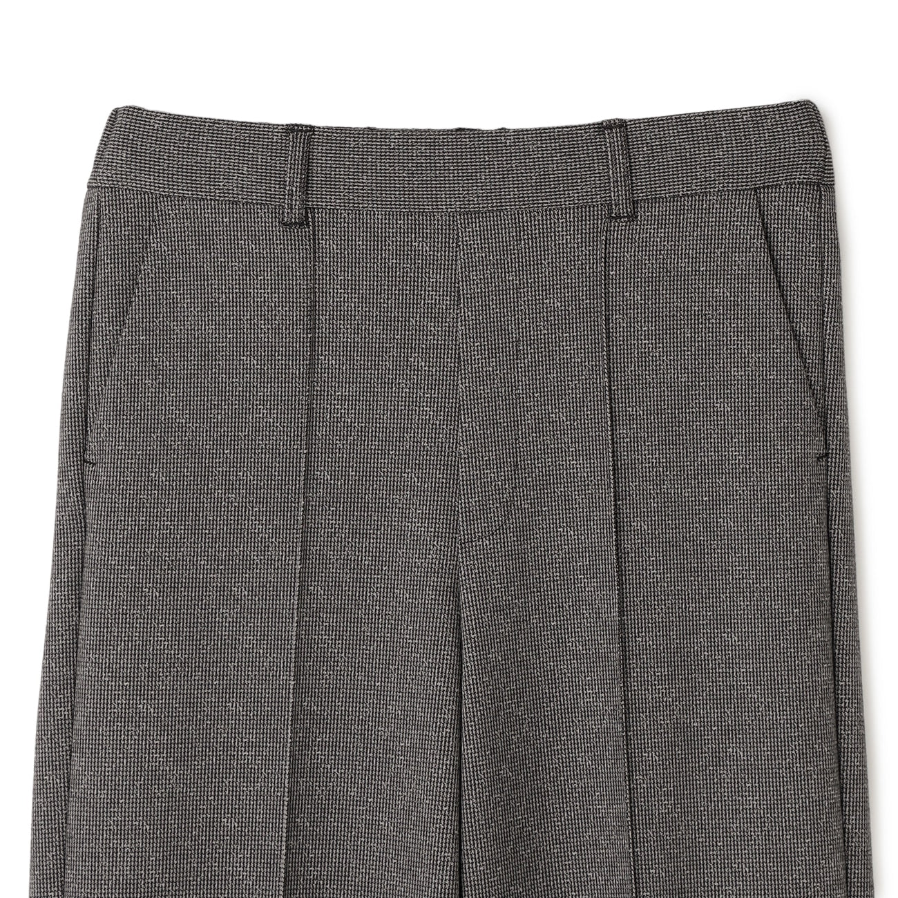 睡西服斜纹软呢半宽松长裤_20