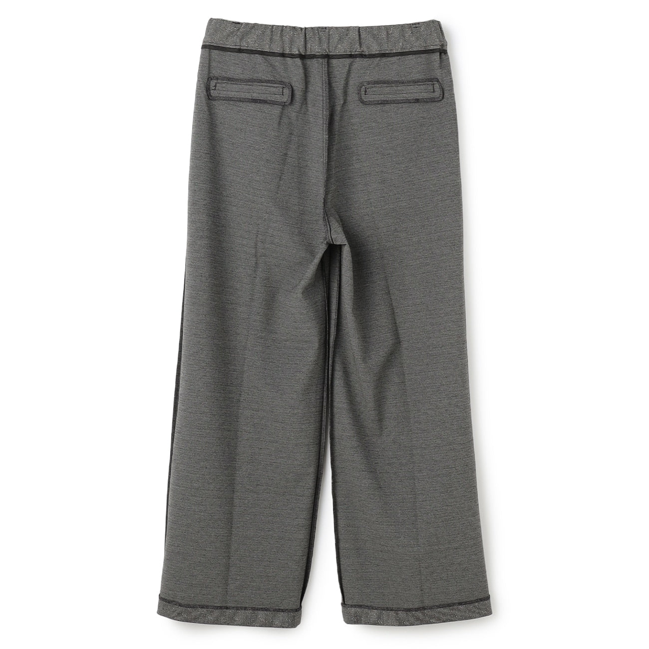 睡西服粗花呢半宽松长裤_24