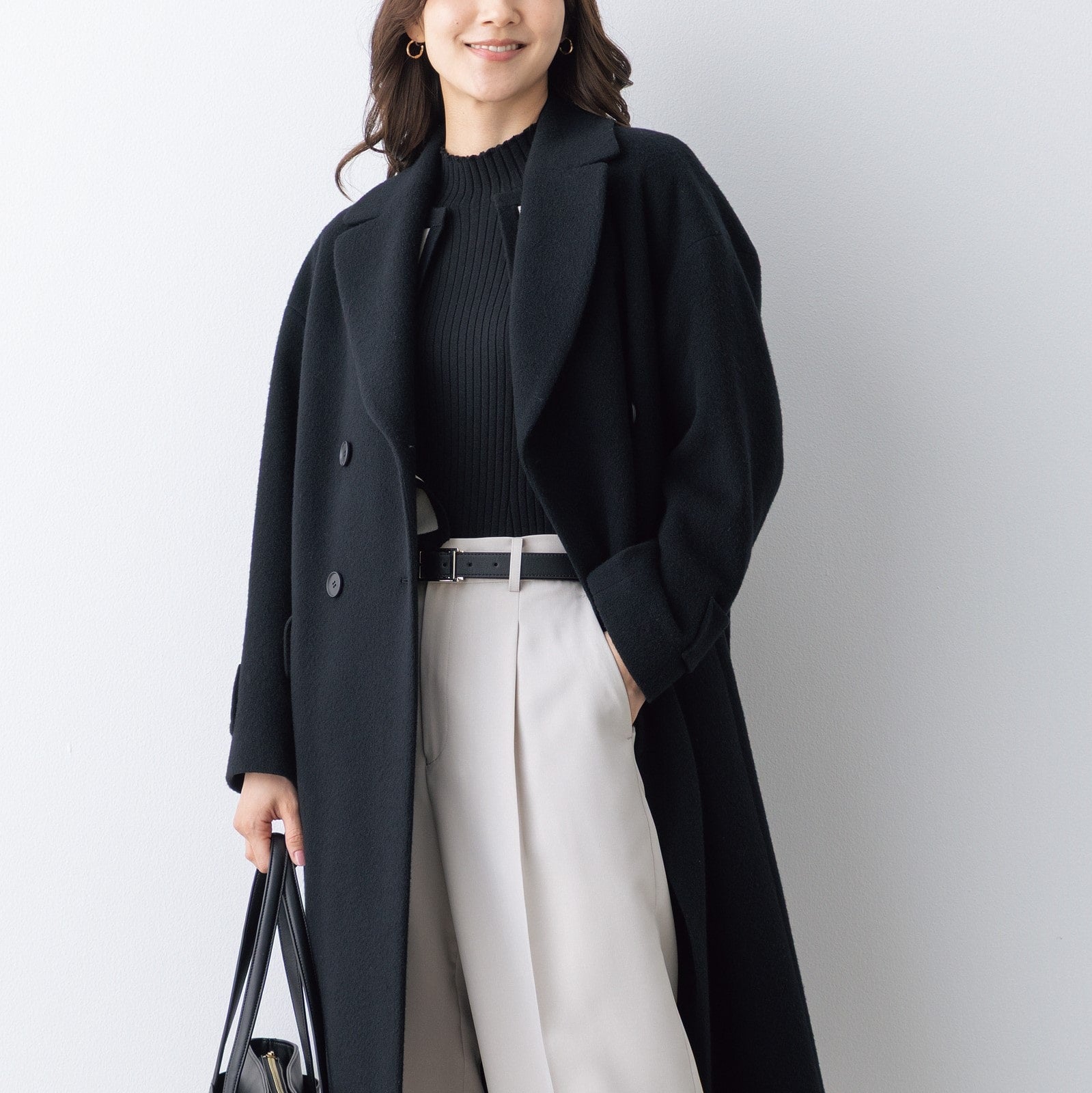 高领罗纹针织上衣_17