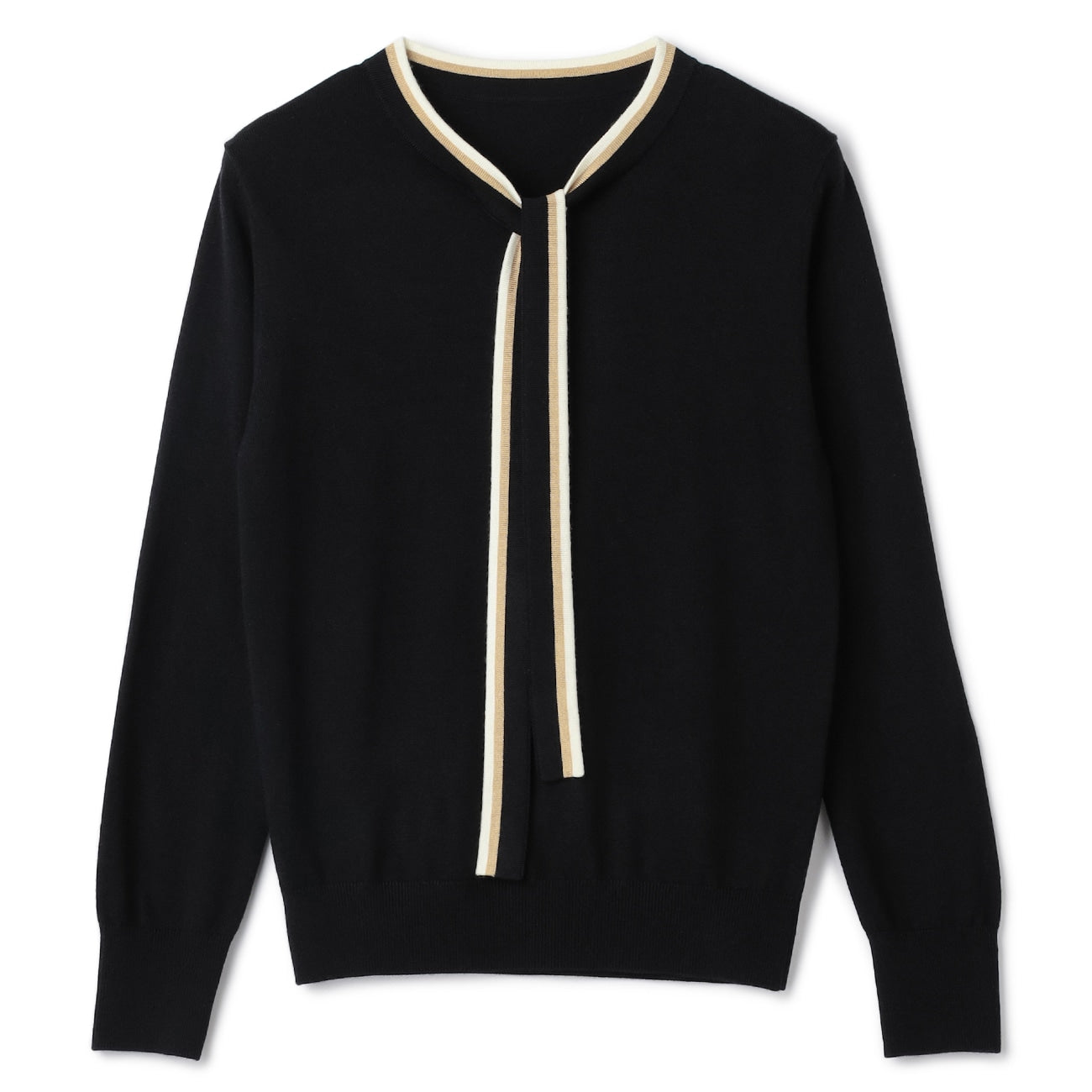 可機洗  混紡 羊毛絲綢領結 