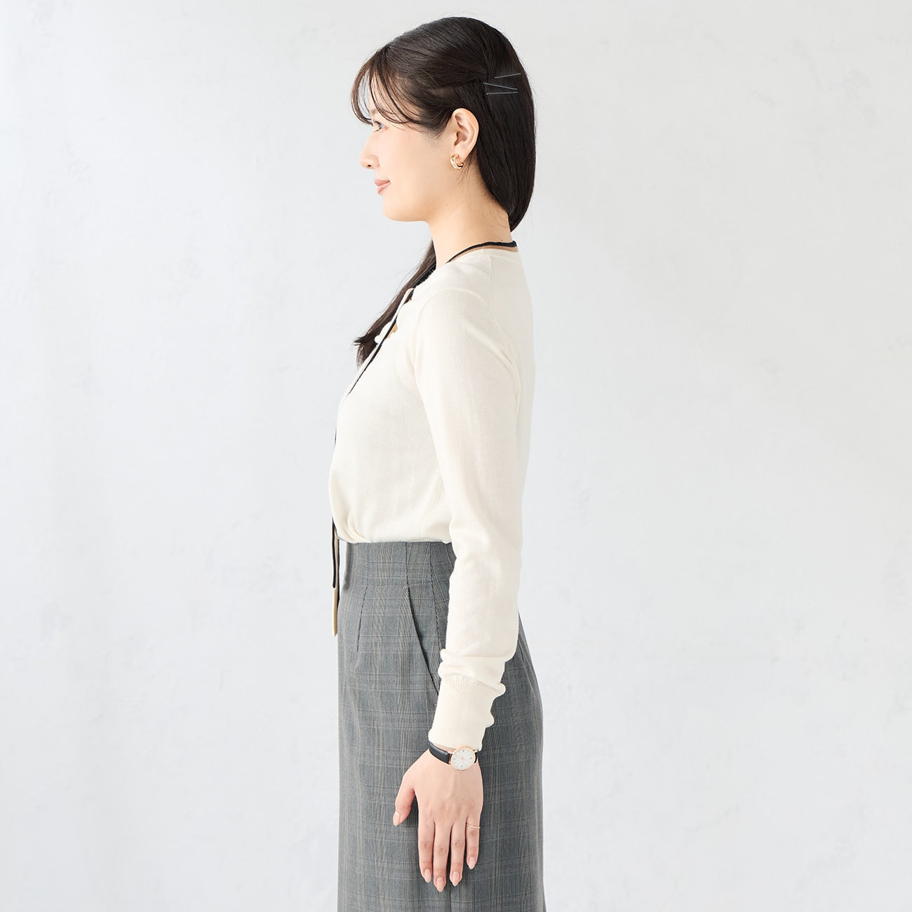 可機洗  混紡 羊毛絲綢領結 