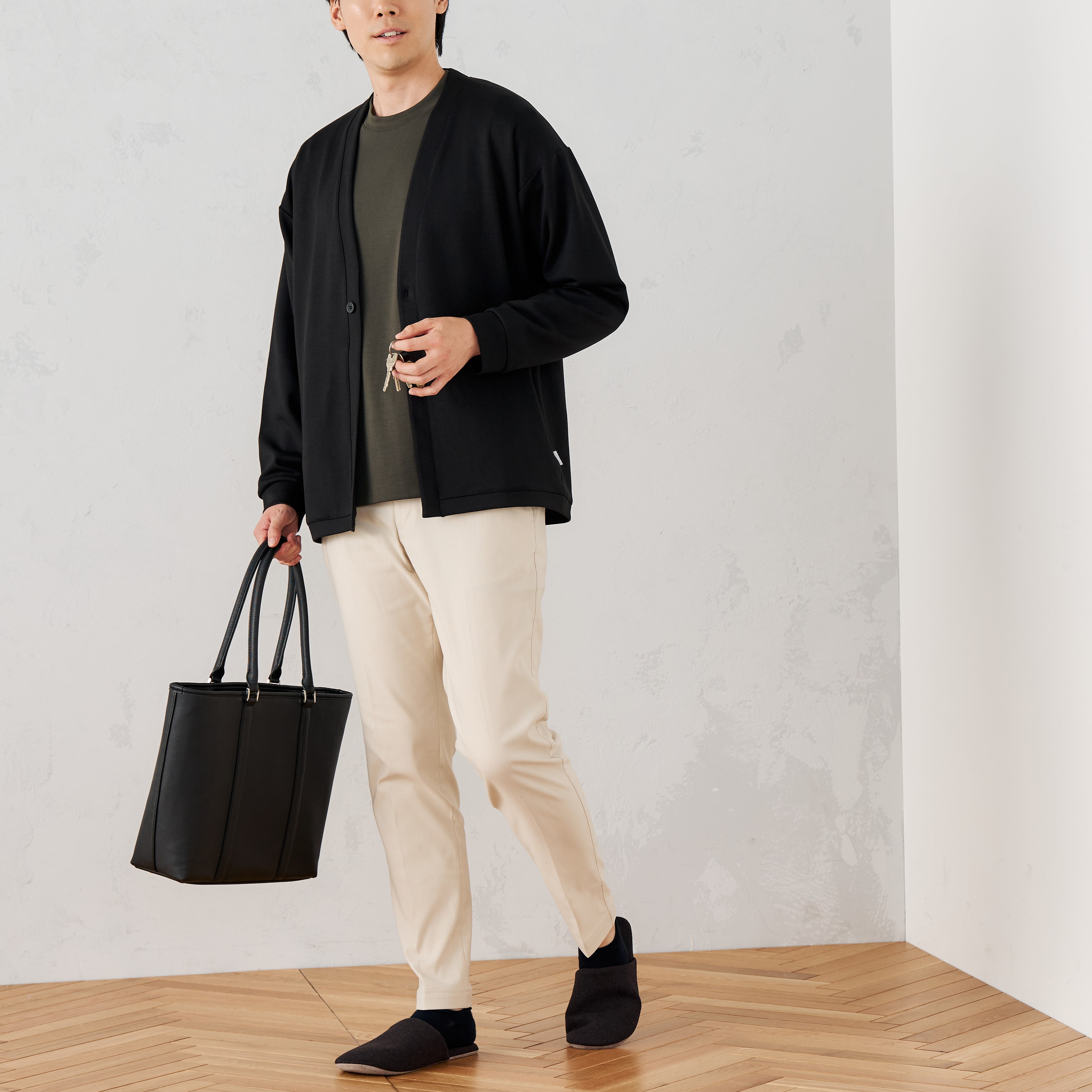 Unisex穿著舒適 Lounge Cardigan_10