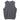 A dark gray heathered knit sweater vest with a V-neck, shown flat against a white background.