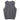 A sleeveless heather gray knit vest shown from the back, photographed flat against a plain white background.