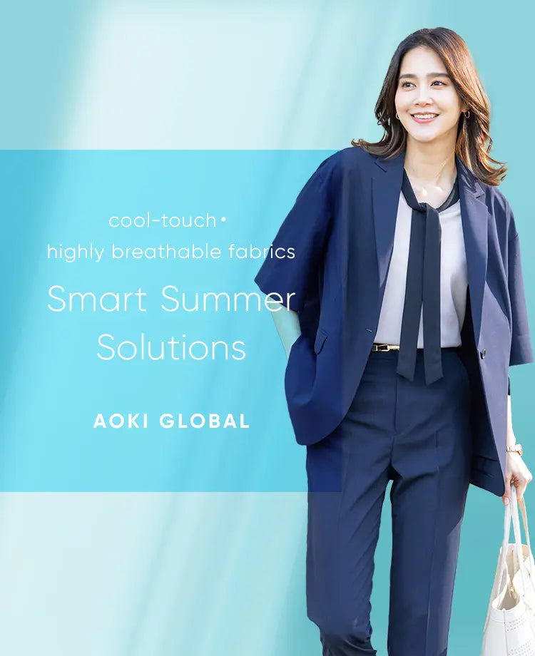 A Leading Japanese Men's & Women's Suits Brand | AOKI GLOBAL A Leading Japanese Men's & Women's Suits Brand | AOKI GLOBAL