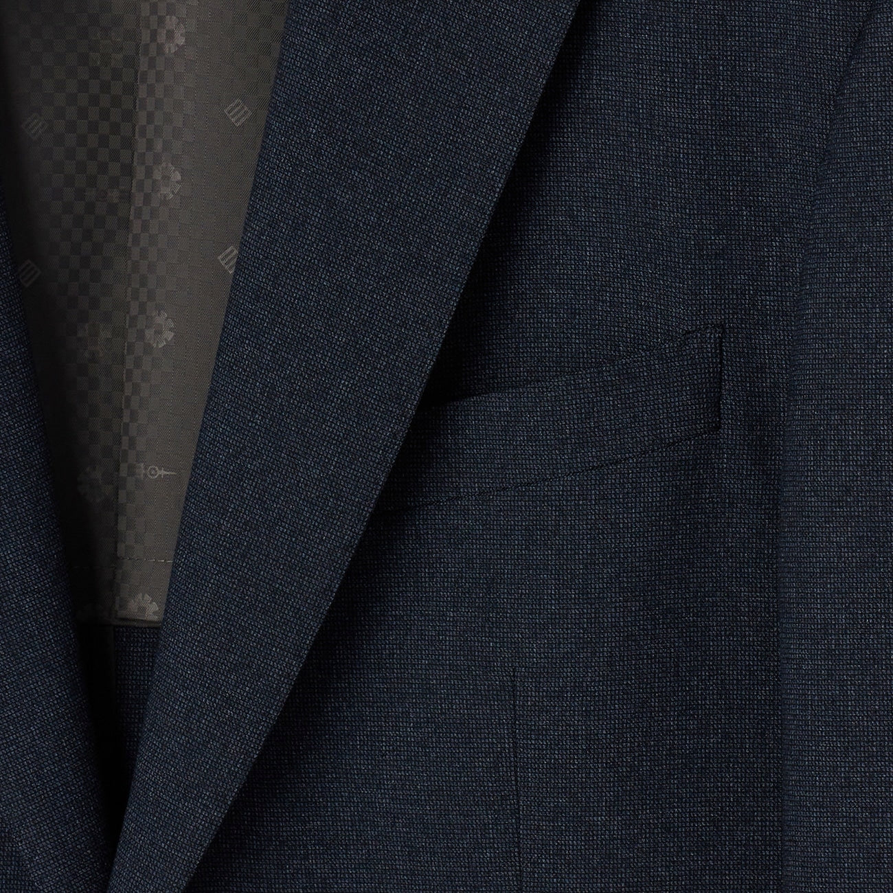 Washable 3-Piece Suit with Side Adjusters - Navy_20