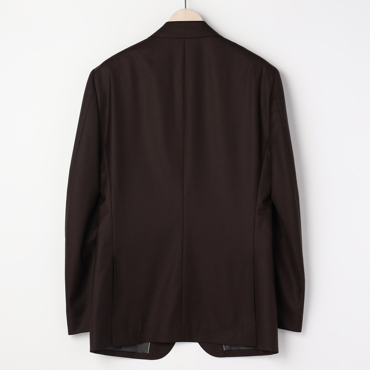 LUXE Line Super 140's Wool Suit - Brown_22