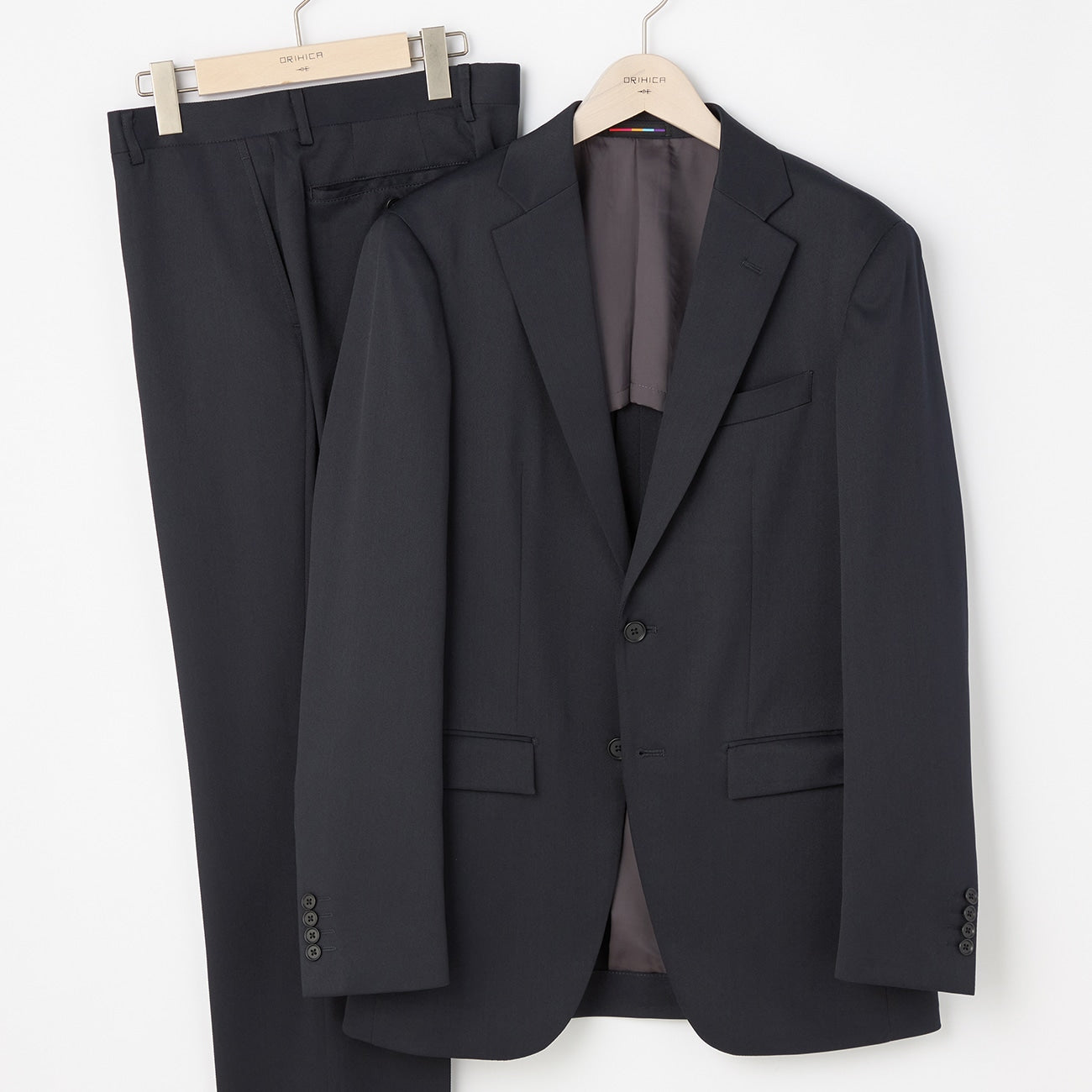Washable Twill Suit - Navy_17