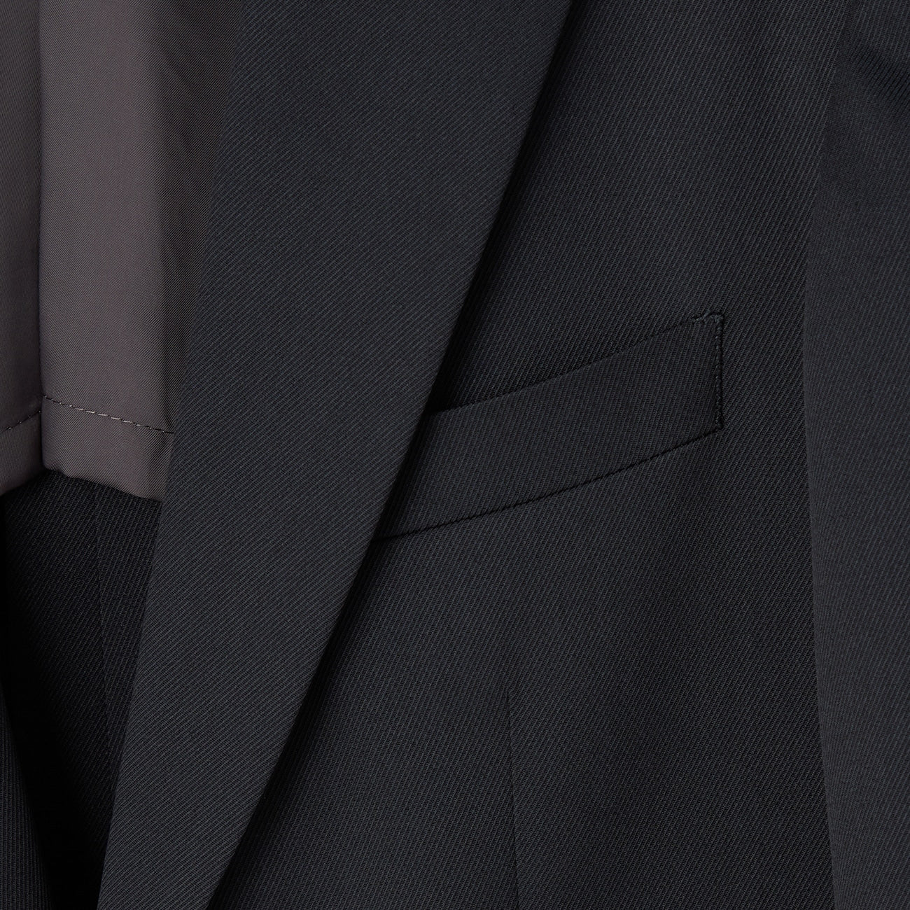 Washable Twill Suit - Navy_19