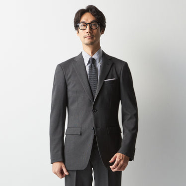Plain Suit - Medium Gray_17