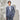 High Breathability Suit with Side Adjusters - Blue_24