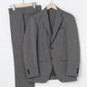 High Breathability Pinstripe Suit - Light Gray_22