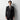 Washable Stretch Shadow Stripe Suit - Black_01