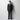 Washable Stretch Check Suit - Navy_02