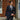 Washable Stretch Check Suit with Side Adjusters - Navy_01