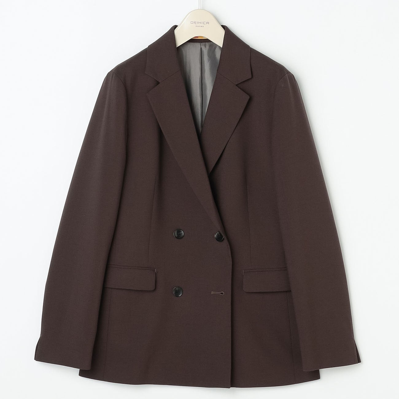 THE THIRD SUITS Double Breaste外套 - Brown_23