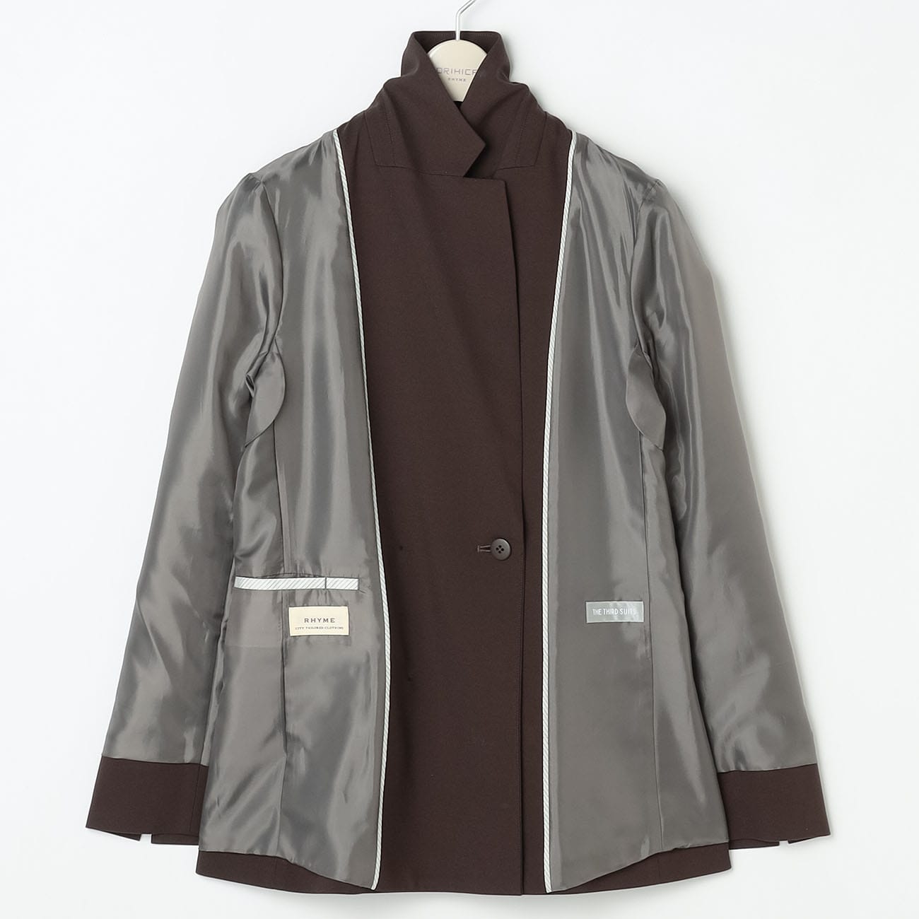 THE THIRD SUITS Double Breaste外套 - Brown_28