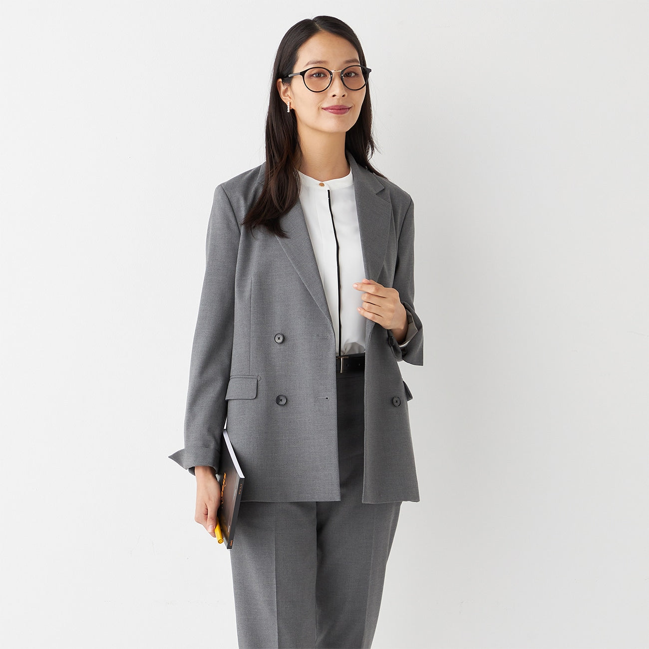 THE THIRD SUITS Double Breaste外套 -灰