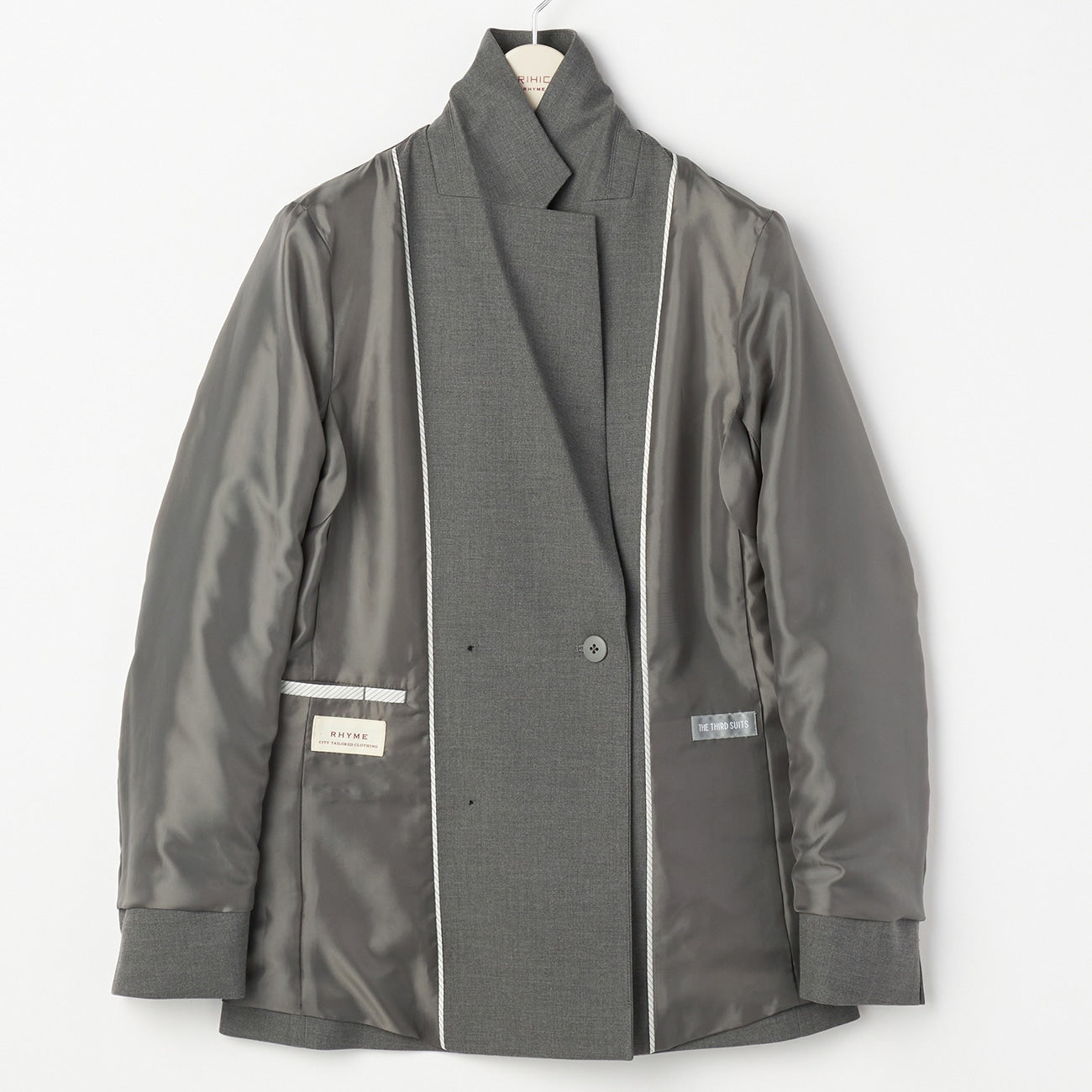 THE THIRD SUITS Double Breaste外套 -灰