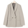 THE THIRD SUITS Double Breasted Jacket - Beige_21