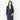 High Breathability Cropped Sleeve Notch Lapel Jacket - Navy_22