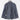 High Breathability Cropped Sleeve Notch Lapel Jacket - Blue_32