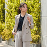 THE THIRD SUITS Double Breasted Jacket - Beige_16