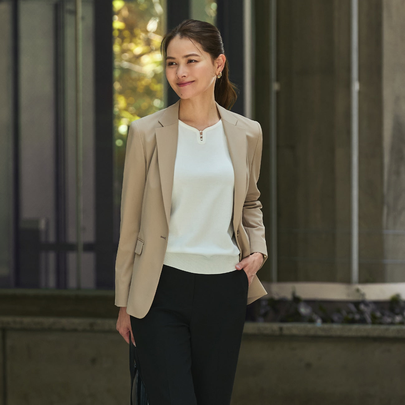 THE THIRD SUITS BIZSPO外套 - 米色_24