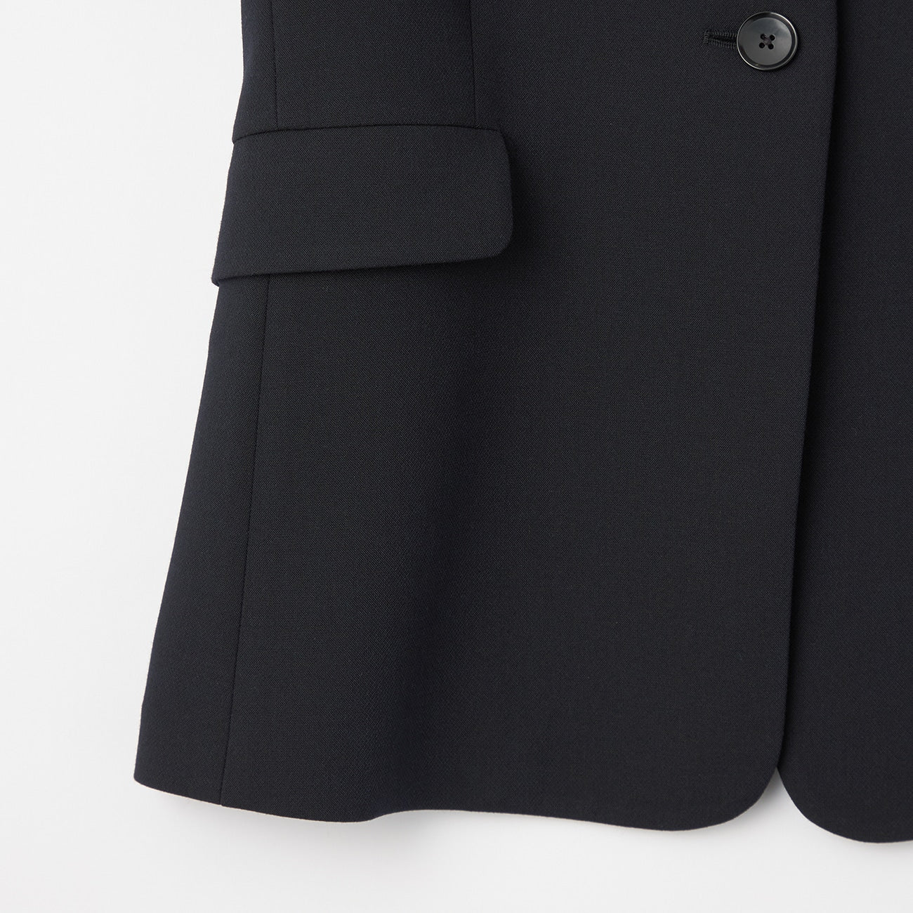 THE THIRD SUITS 無領雙織外套 -深藍