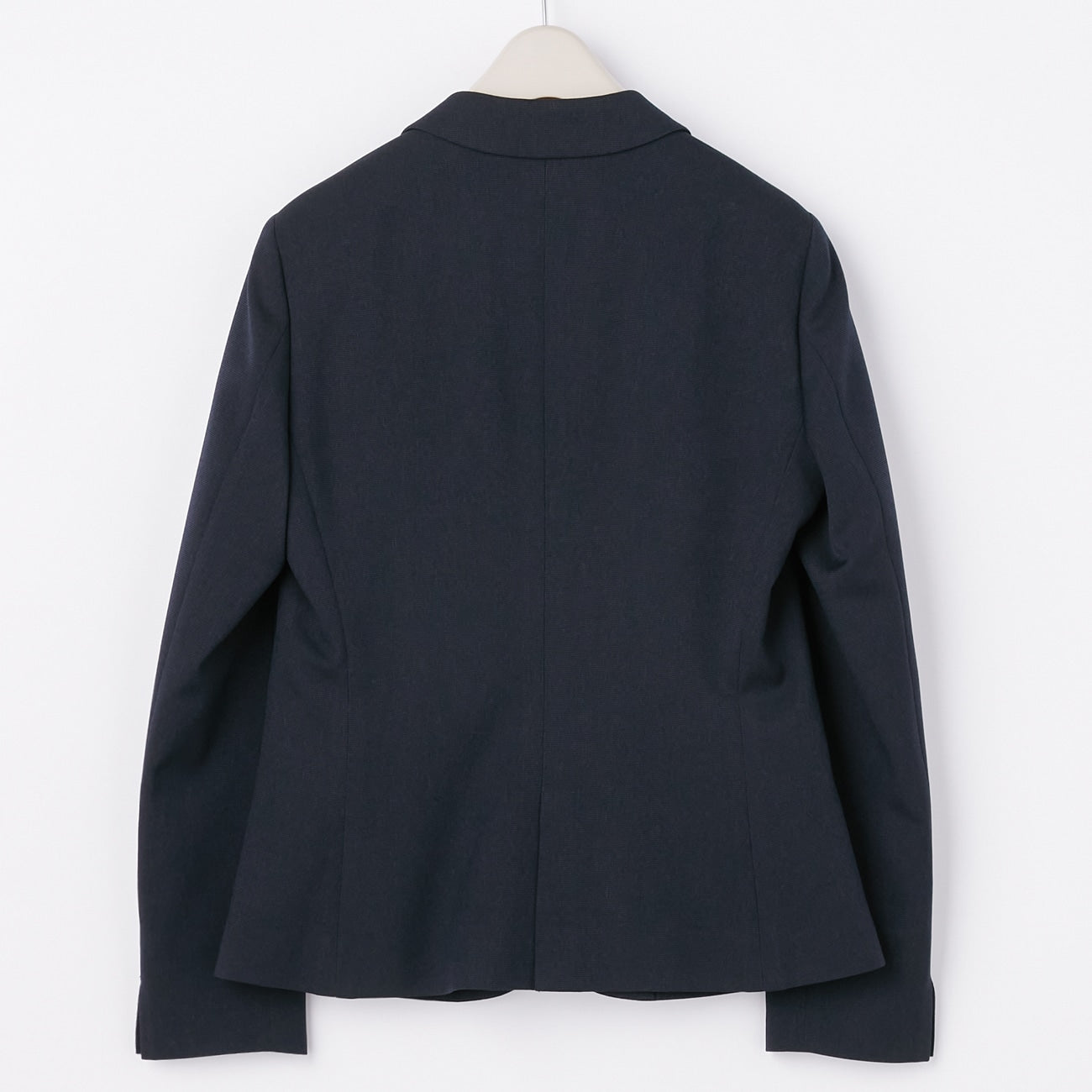 可机洗 Stretch Notch Lapel针头花纹 外套 -深蓝