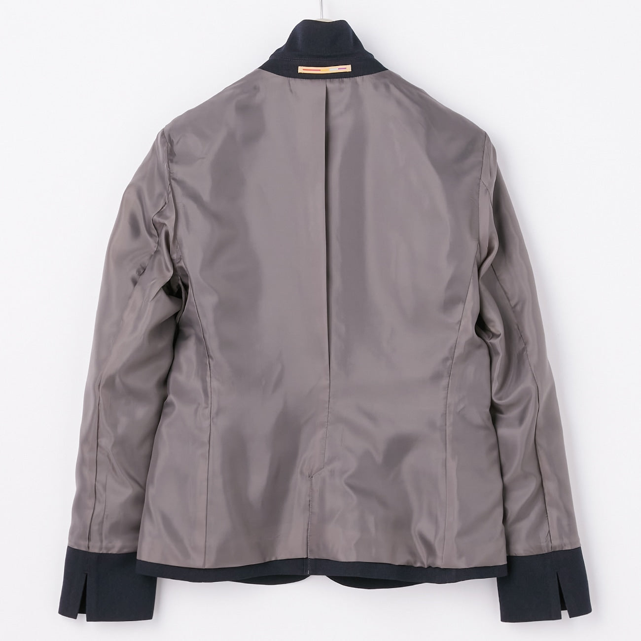 可机洗 Stretch Notch Lapel针头花纹 外套 -深蓝