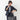 Washable Stretch Three-Quarter Sleeve Check Jacket - Navy_44