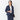 High-breathability Washable Stretch Cropped Sleeve Jacket - Navy_36