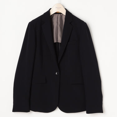 THE THIRD SUITS Double Cloth Notch Lapel Jacket - Navy_29