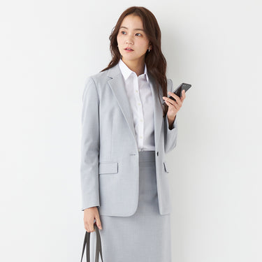 THE THIRD SUITS Long Jacket - Light Gray_27