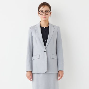 THE THIRD SUITS Long Jacket - Light Gray_29