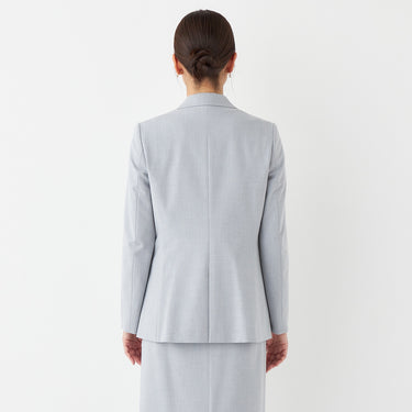 THE THIRD SUITS Long Jacket - Light Gray_30