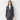 LUXE Line REDA Stripe Long Jacket - Medium Gray_19