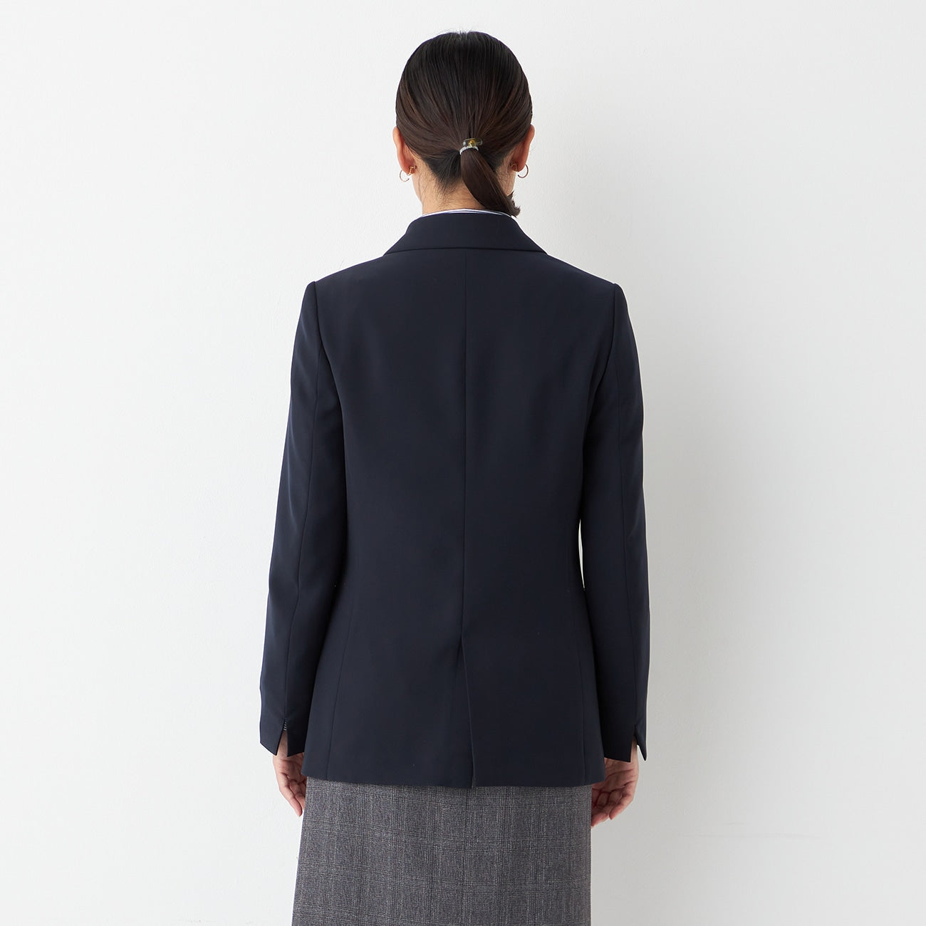 THE THIRD SUITS Double Breaste Jacket - Navy_17